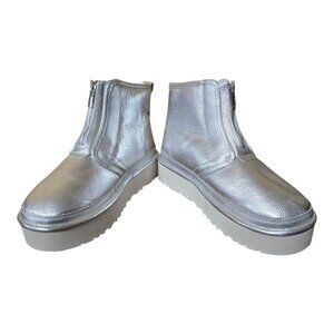 Ladies UGG Neumal  Platform Zip Shine Shoes